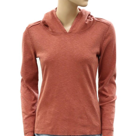 Pilcro & The Letterpress Anthropologie Cotton Long Sleeve Hoodie Top XS - Picture 4 of 8